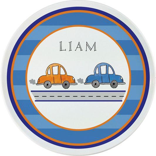 Vroom Vroom Kids Dinnerware - Kelly Hughes Designs