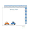 Vroom Vroom Kids Flat Note Cards - Kelly Hughes Designs