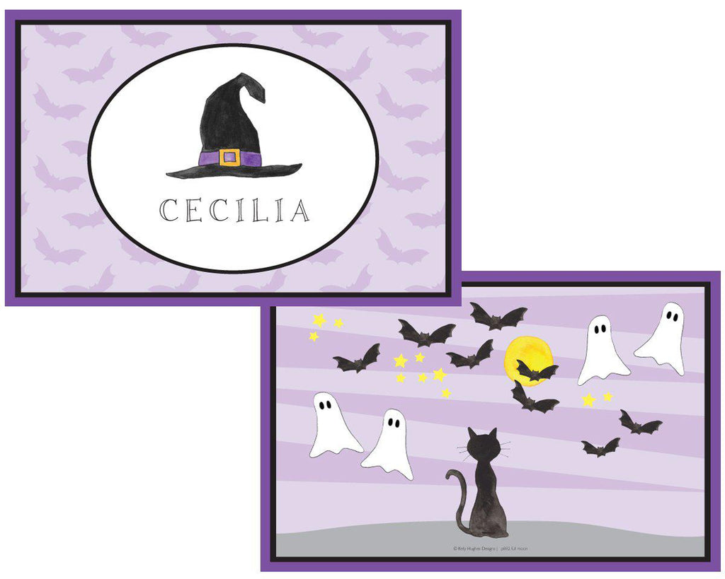 Wicked Halloween placemat - Kelly Hughes Designs