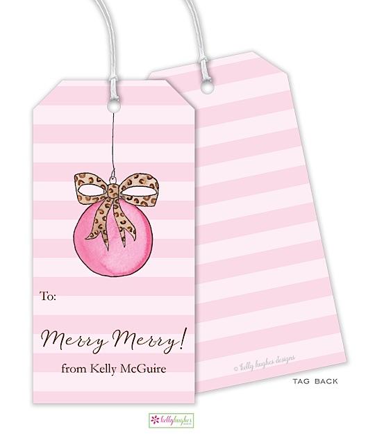 Wild Holiday Gift Tags - Kelly Hughes Designs