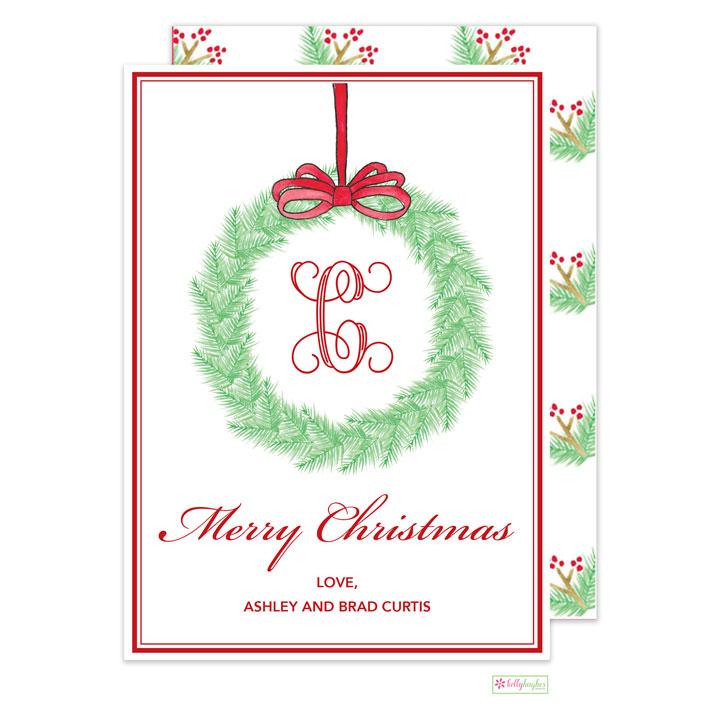 Winter Pine greeting card - Kelly Hughes Designs