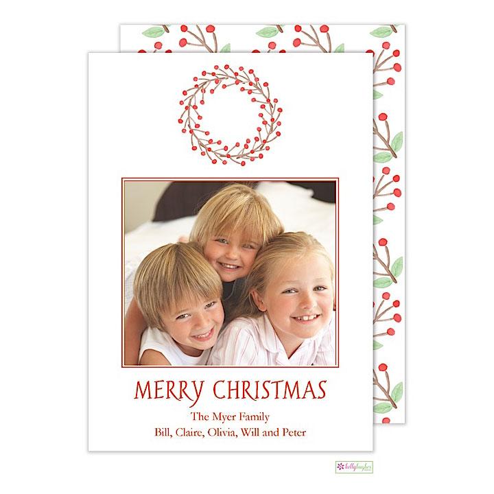 Winterberry Holiday Card - Kelly Hughes Designs